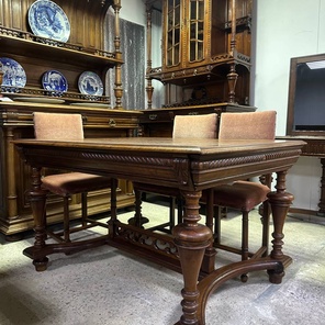 ⚜️Обеденная зона: стол + комплект из 6 стульев⚜️