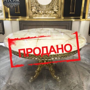 ⚜️Журнальный стол с ониксом⚜️