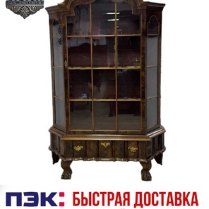 ⚜️Антикварная витрина в стиле Чиппендейл⚜️