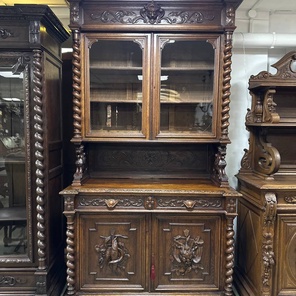 ⚜️Буфет-витрина в охртничьем стиле⚜️