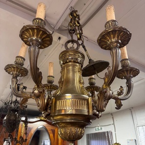 ⚜️Антикварная люстра на 6 рожков⚜️